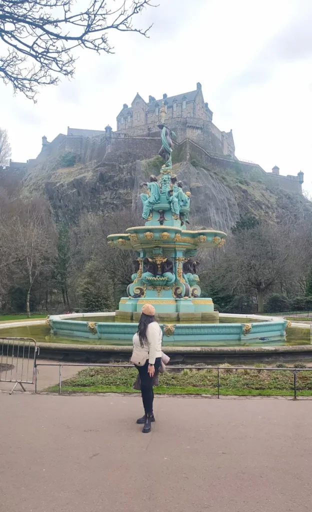 Jardines Princess Street, Edimburgo, Escocia