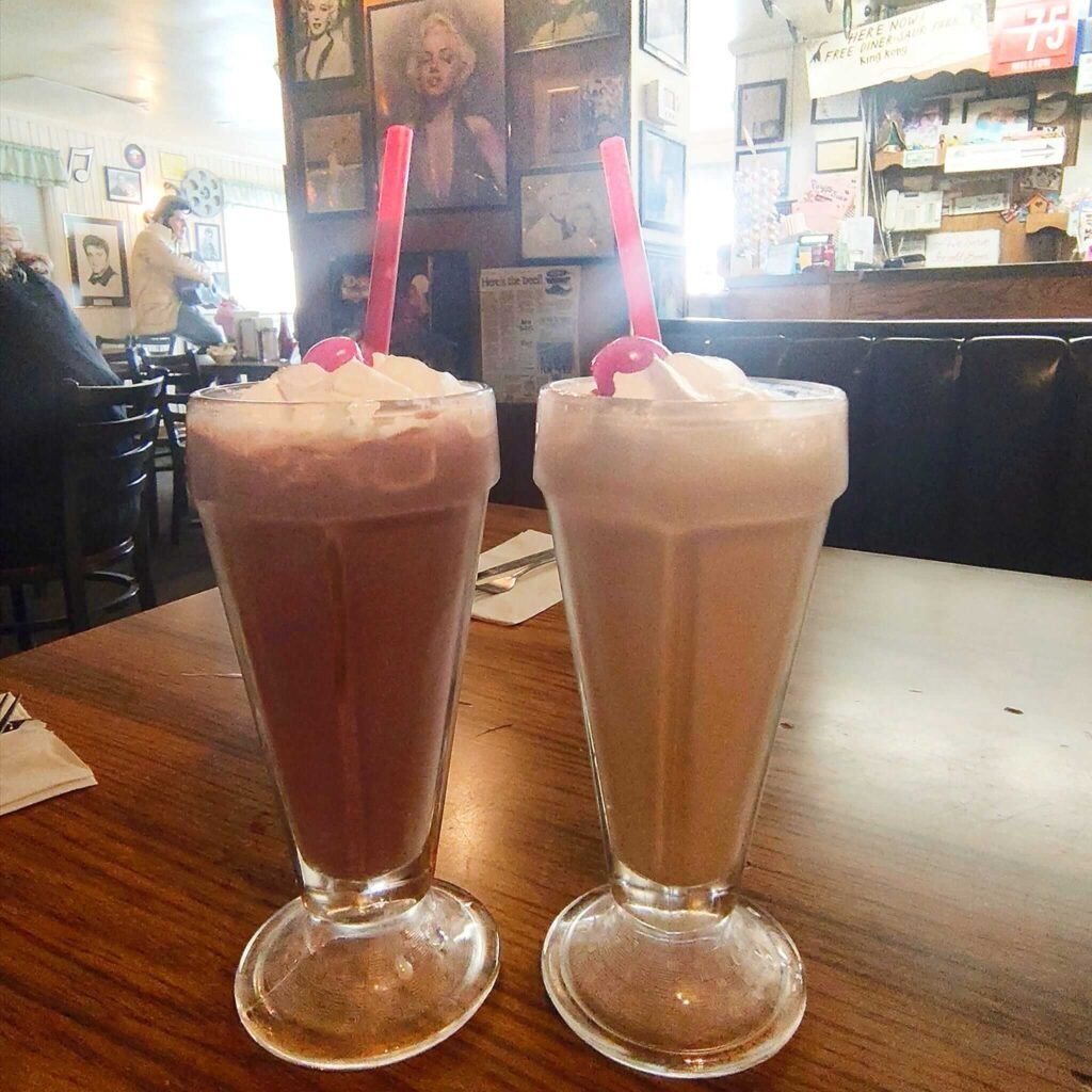 Batidos americanos en ruta costa oeste