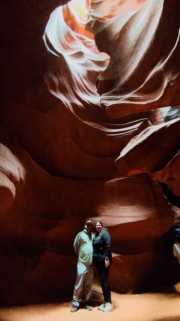 Antelope Canyon pareja