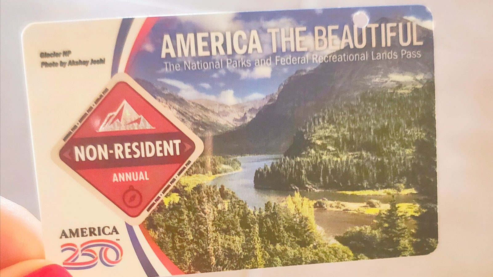 Pase Anual Parques EEUU America The Beautiful 
